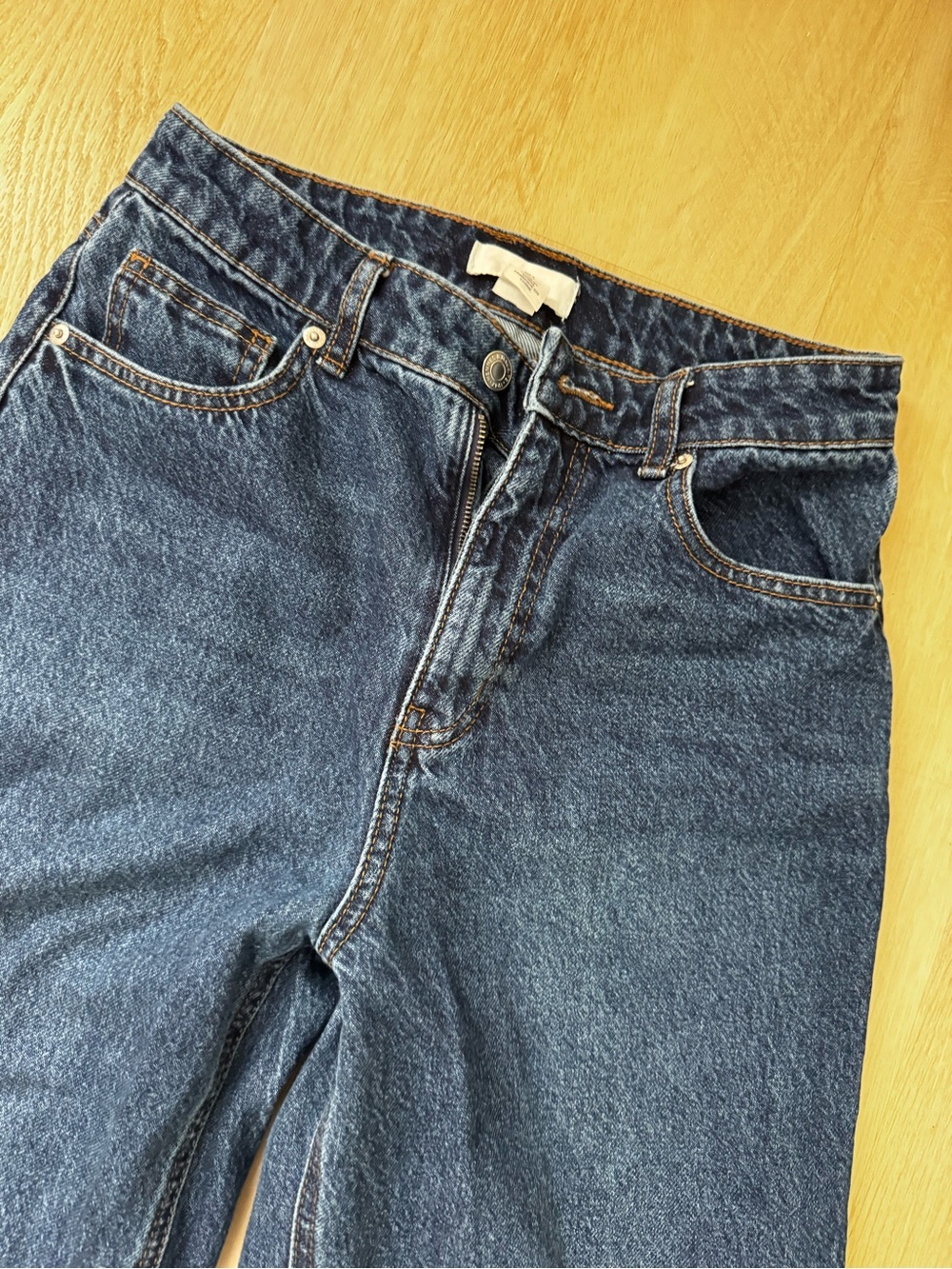 H&M Balloon Dark Wash High-Rise Jeans - Picture 6 of 7